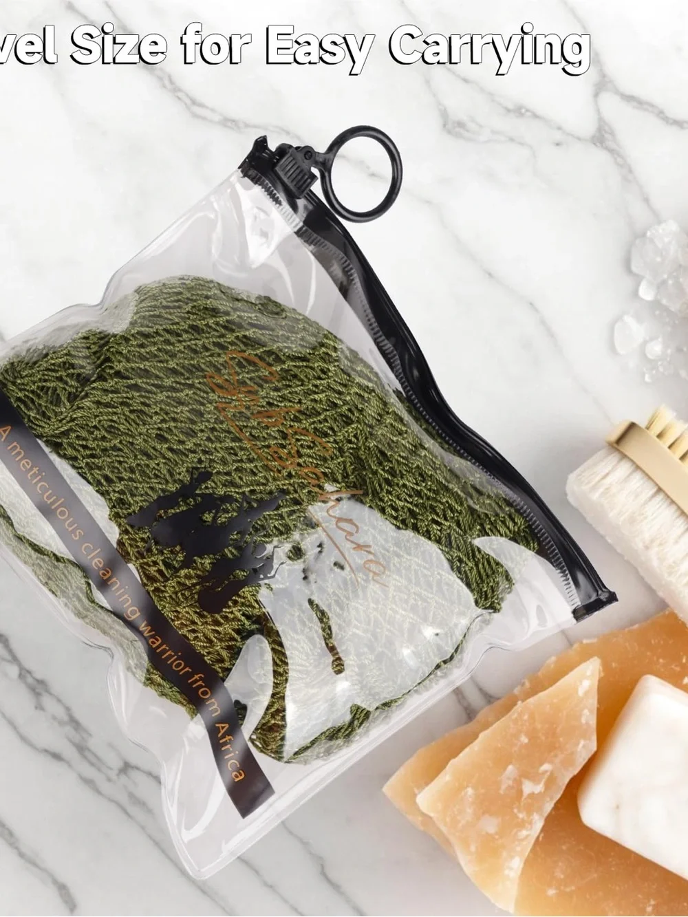SubSahara Shower Sponge Set - 4 Pack